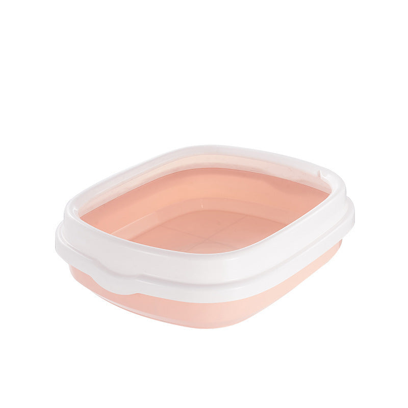 Pet Toilet Cat Litter Box with Scoop