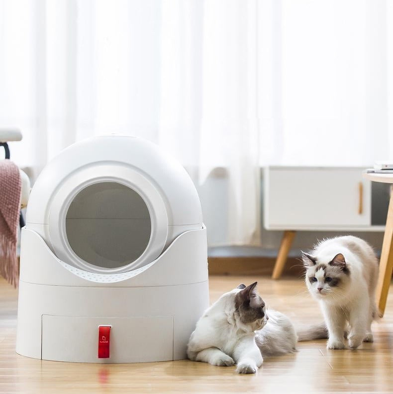 Full Closed Semi Smart Cat Toilet