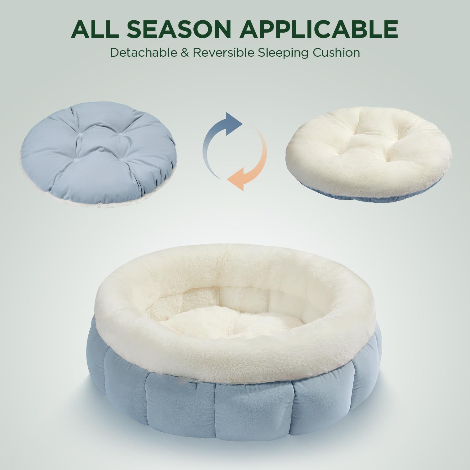 Washable Pet Bed For Puppy And Kittens