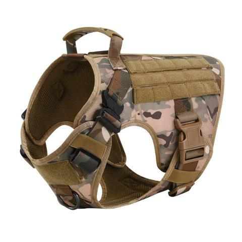 Military Tactical Dog Harness Adjustable