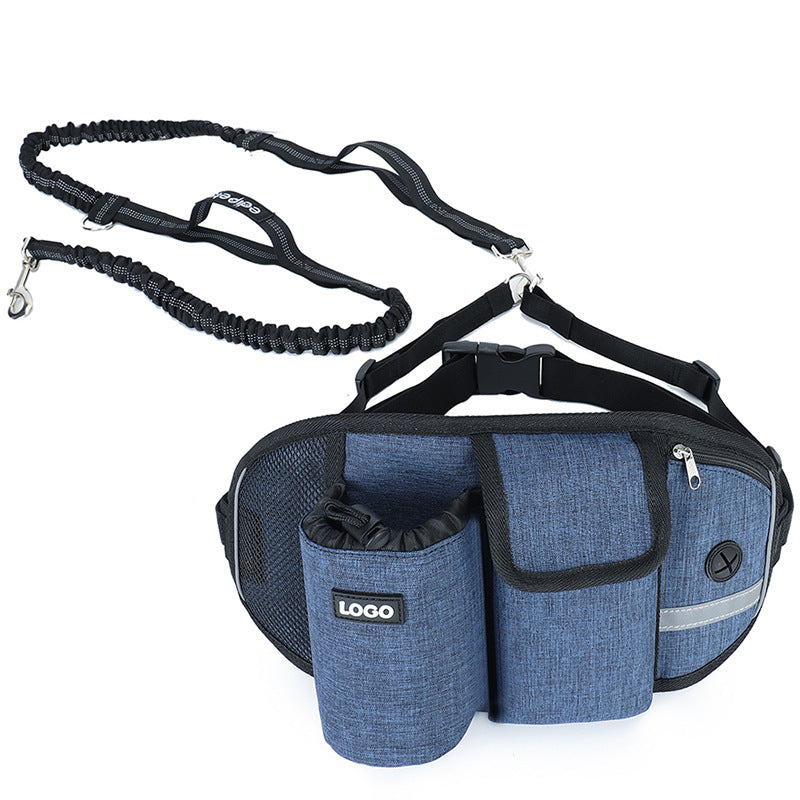 Dog Training Leash Waist Bag Hands-Free