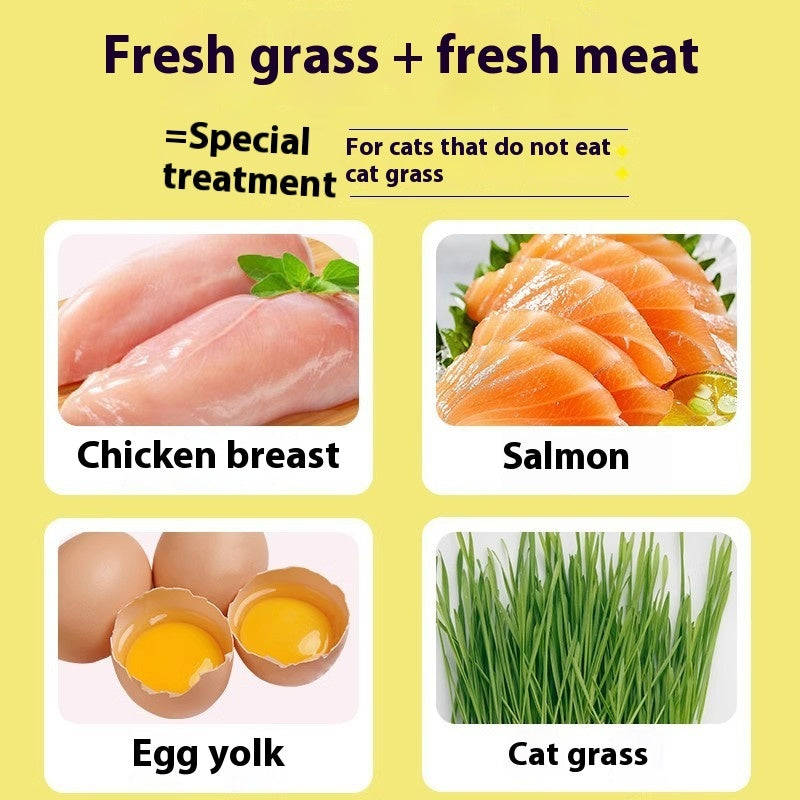 Cat Grass Grain Freeze-dried Cat Snacks