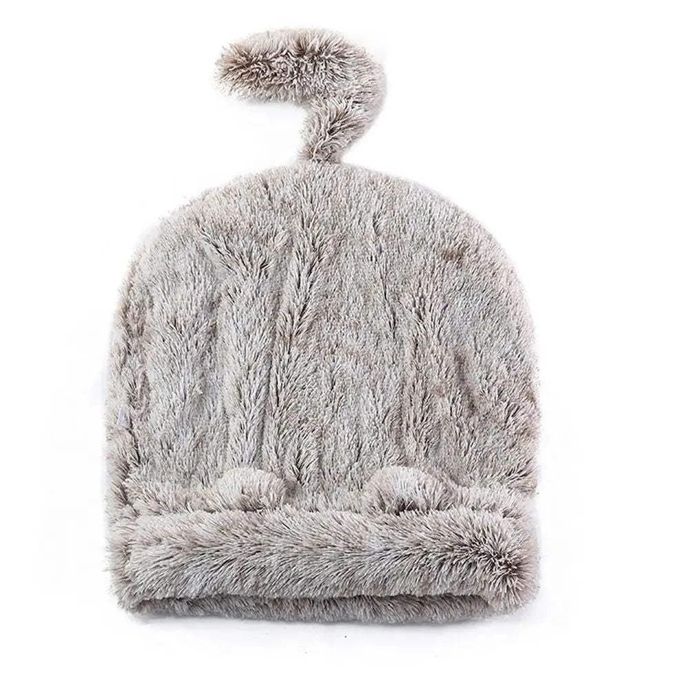 Plush Hideout House Winter Warm Pet Bed