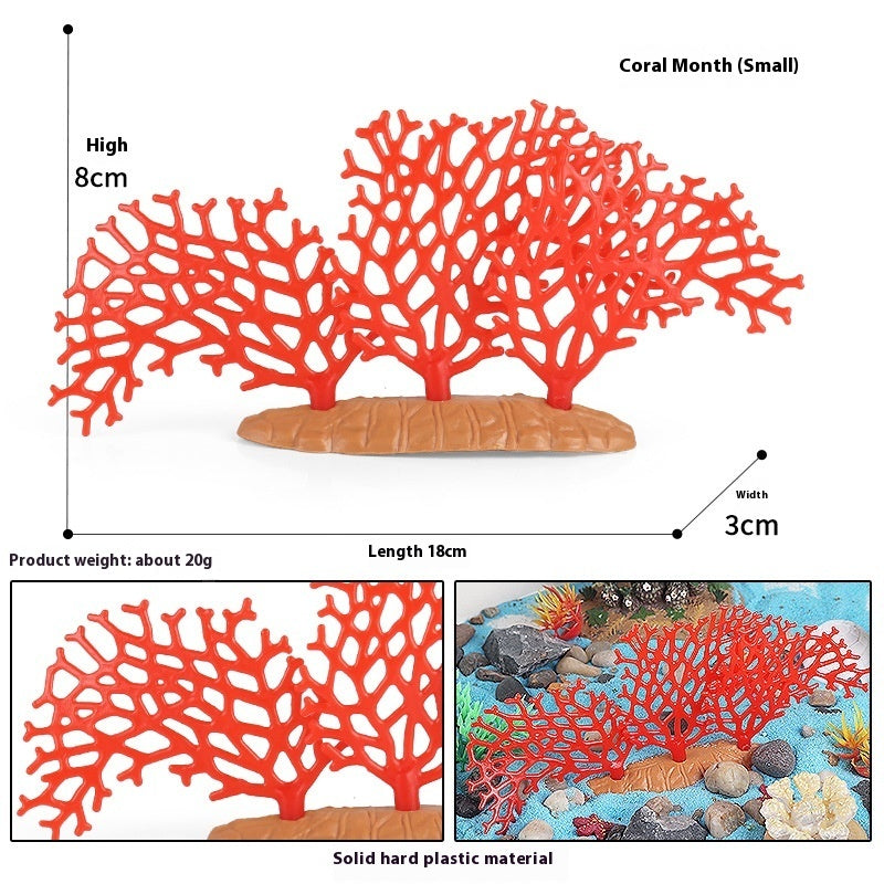 Simulation Marine Animal Model Children's Cognitive Toy