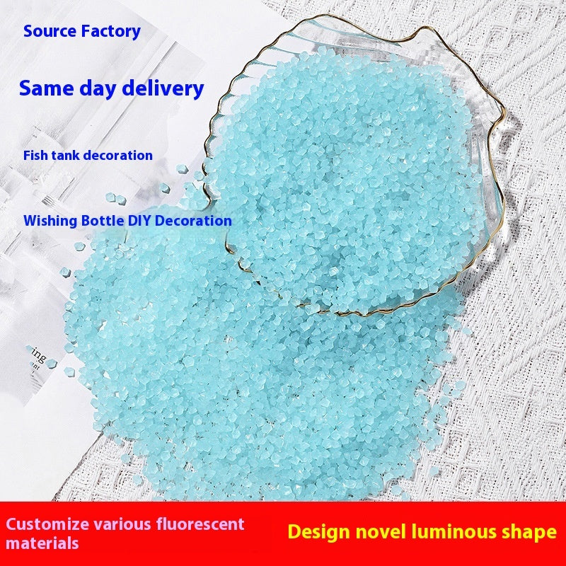 3-5mm Blue Luminous Sand Aquarium Fish Tank Sand