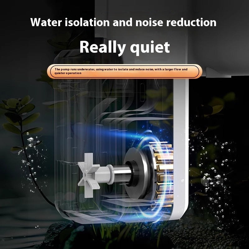 Three-in-one Waterfall Wall-mounted Filter System