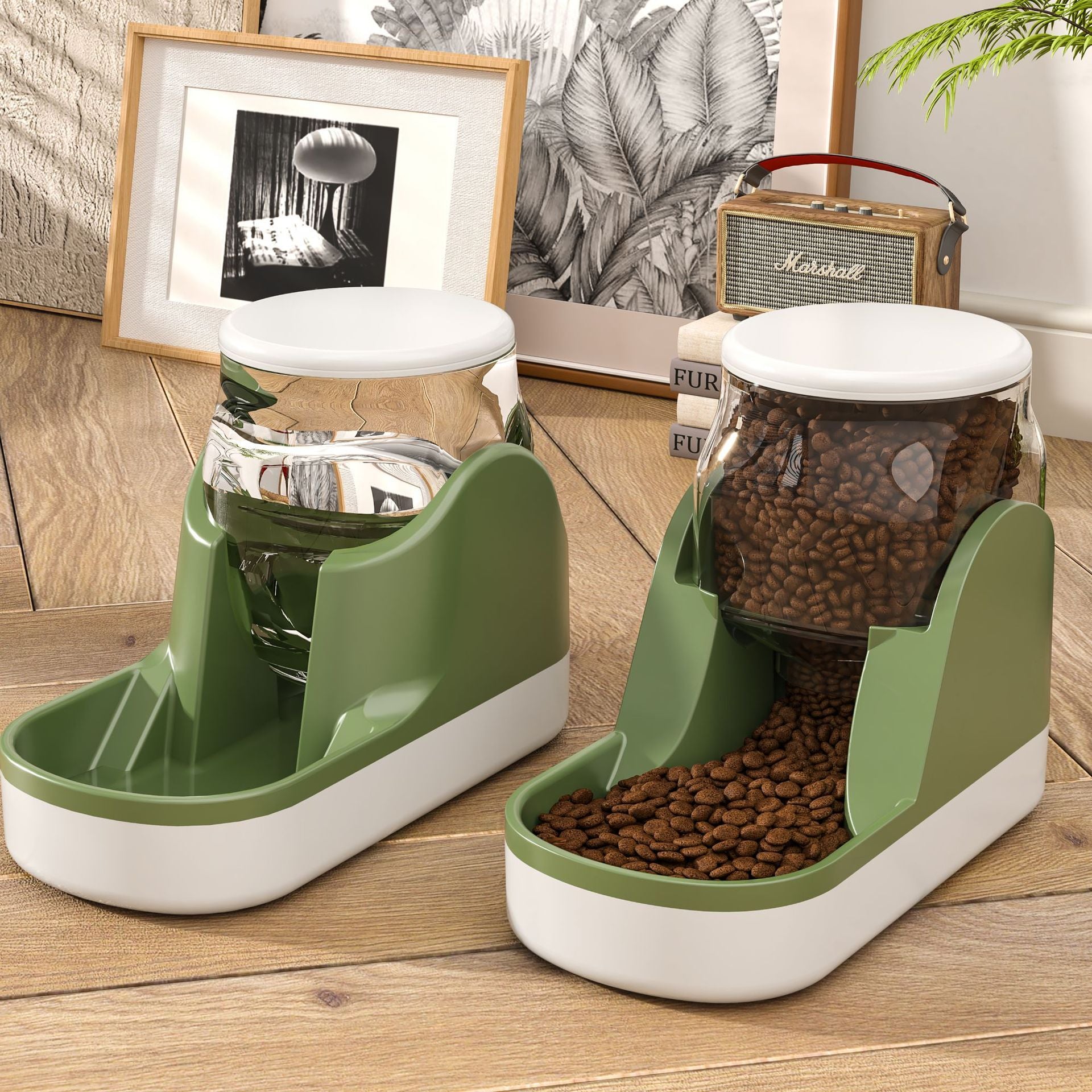 Pet Automatic Feeder Auto Food Dispenser
