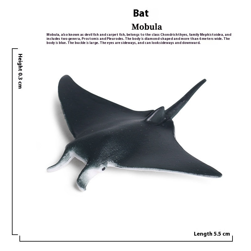 Simulation Marine Animal Model Children's Cognitive Toy