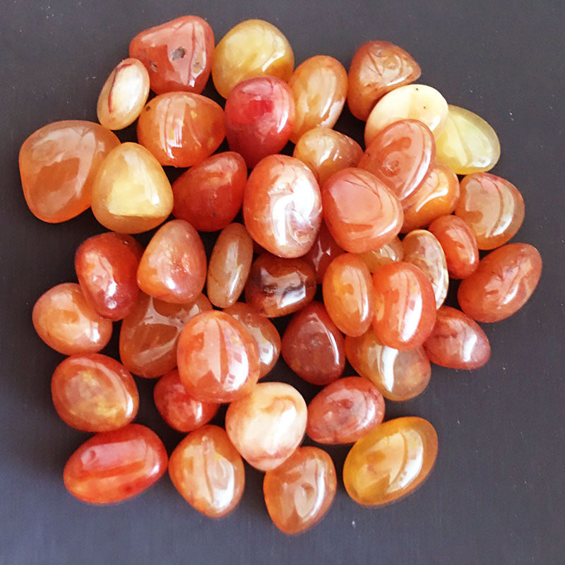 Carnelian Rough Stone Crystal Ornaments