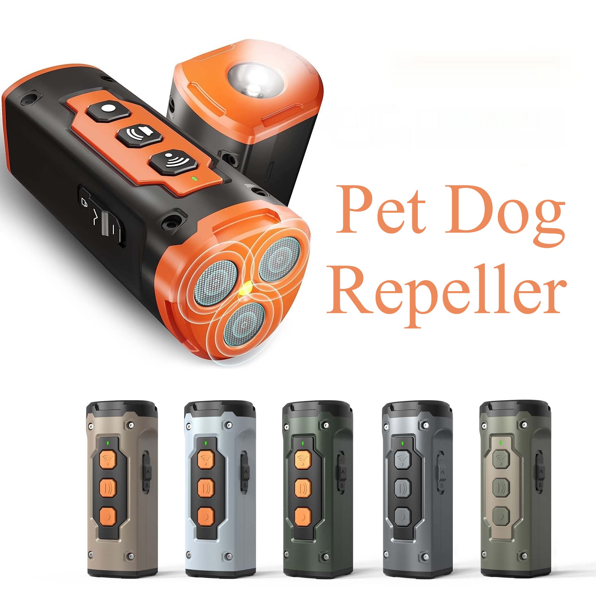 Dog Drive Ultrasonic Three-head Bark Plug Torch