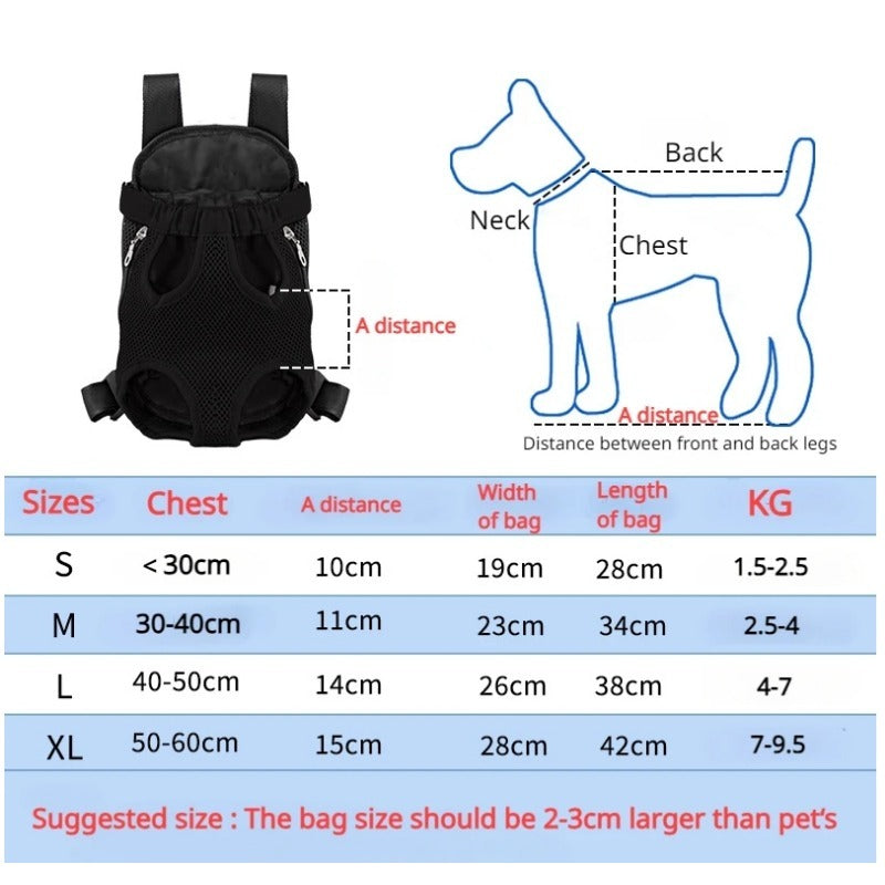 Pet Dog Carrier Backpack For Small Dogs