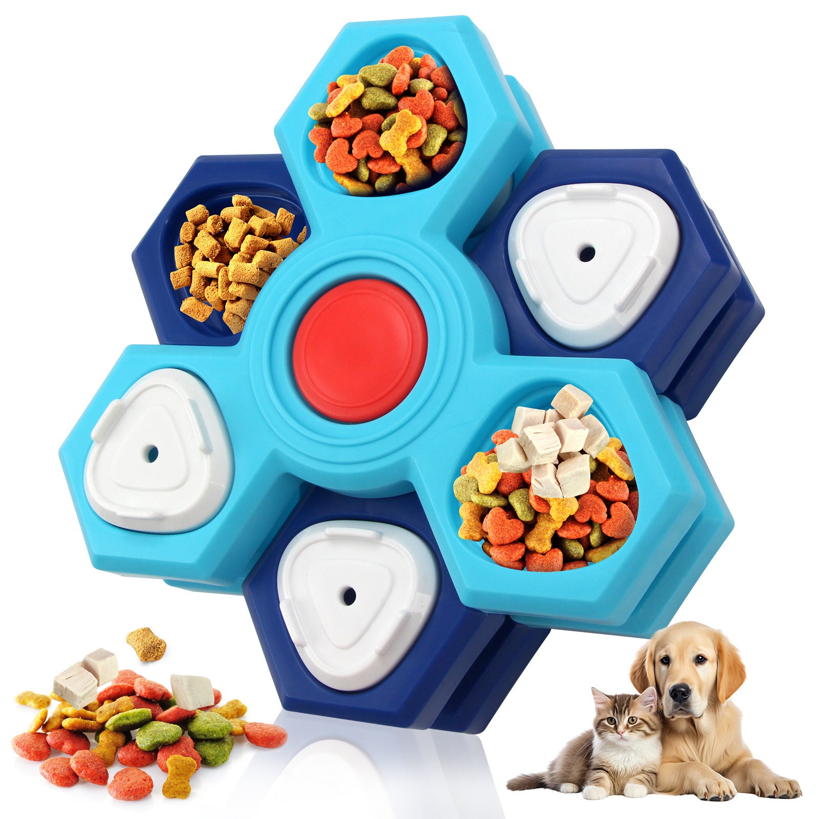 Dog Puzzle Toys Interactive Treat Dispensing Pet