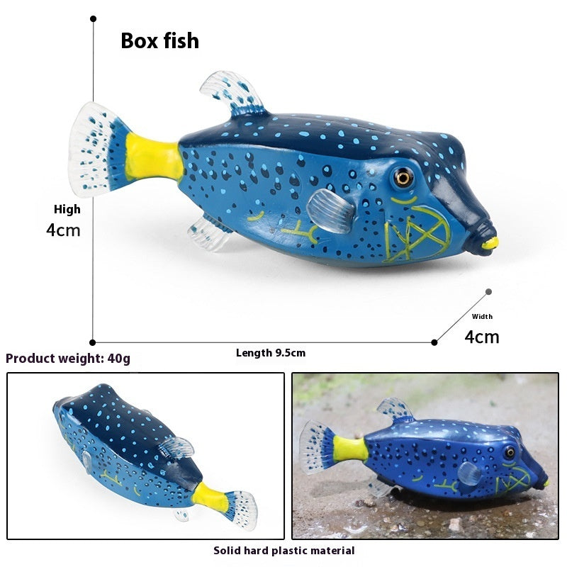 Simulation Marine Animal Model Children's Cognitive Toy