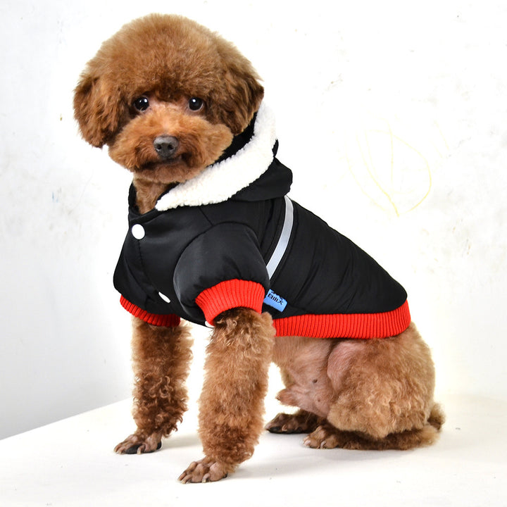 Pet Reflective Silk Cotton-padded Jacket