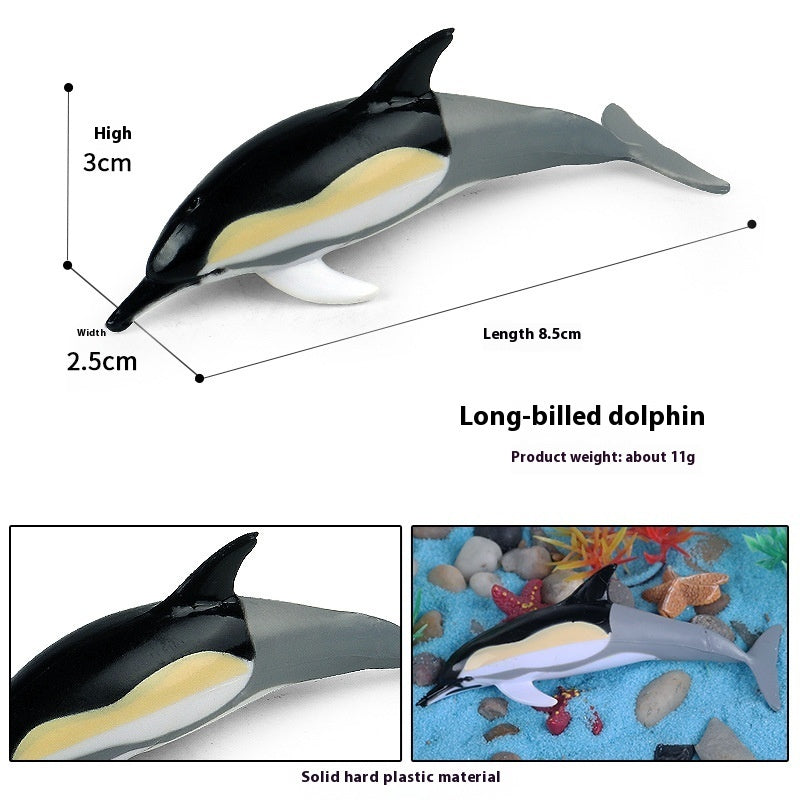 Simulation Marine Animal Model Children's Cognitive Toy