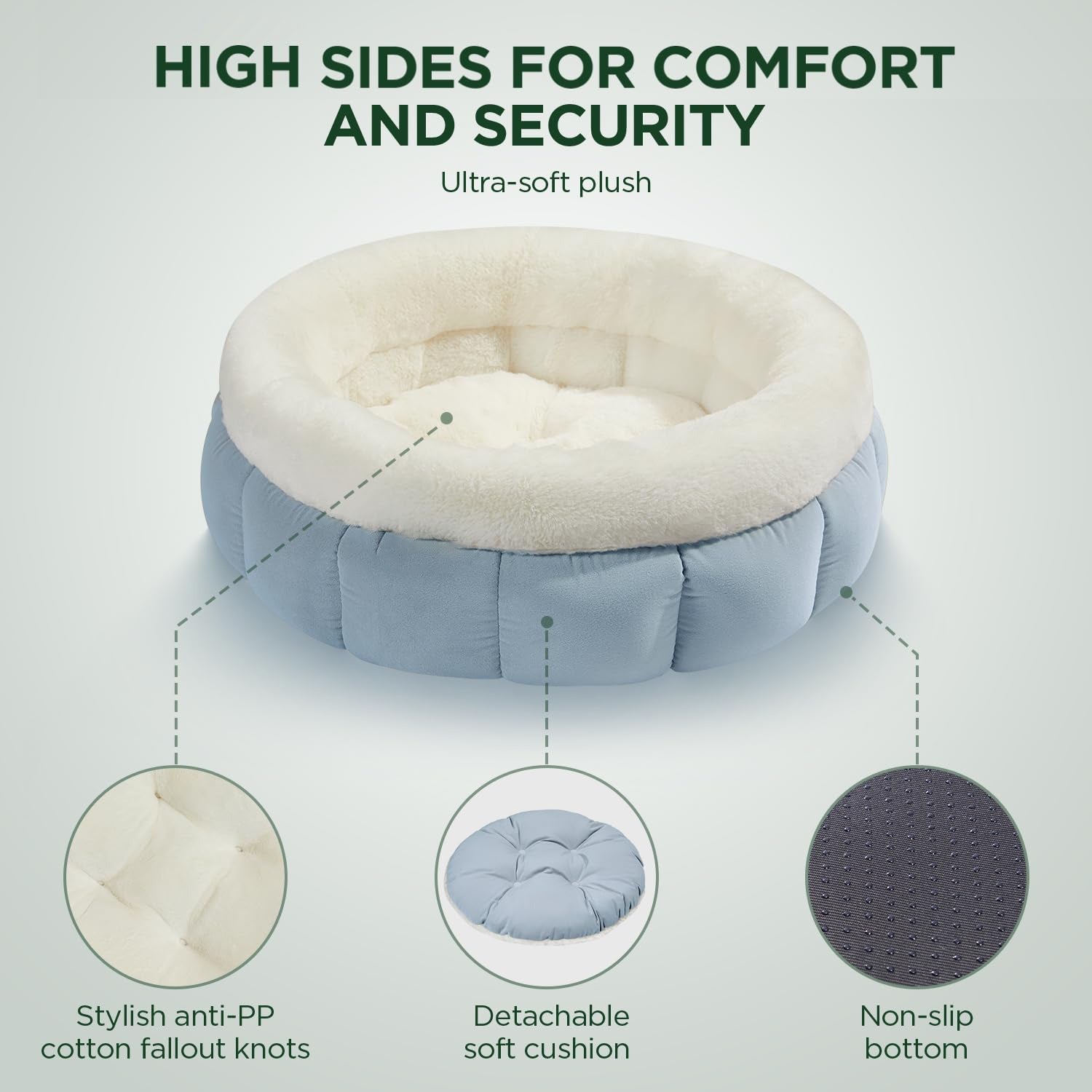 Washable Pet Bed For Puppy And Kittens