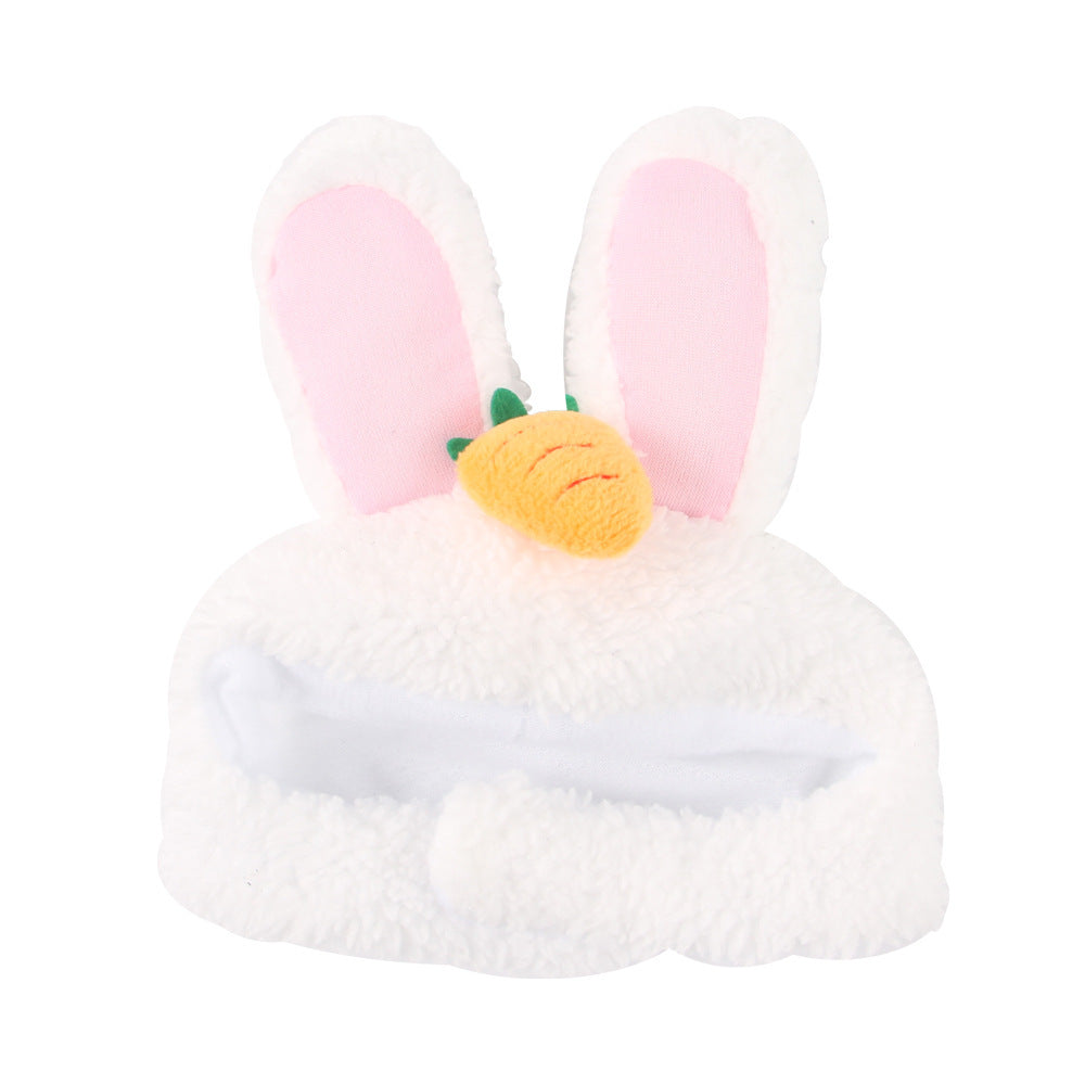 Curly Hair Pet Hat Cat Funny Dress Up