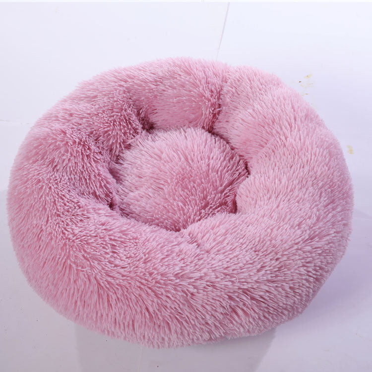 Kennel Round Cotton Pet Winter Warm Bed