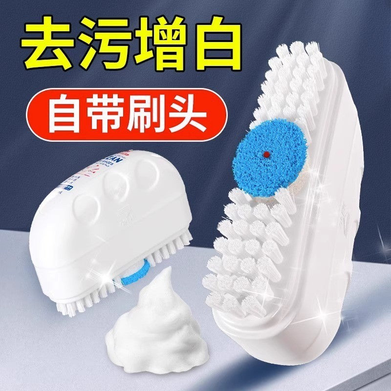 Cleaning Agent Leather Shoe Brush Scrubbing