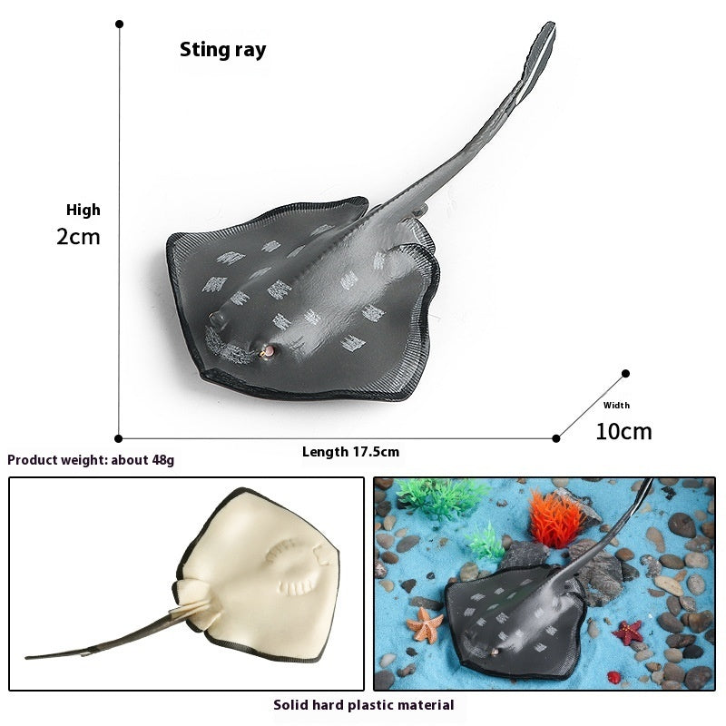 Simulation Marine Animal Model Children's Cognitive Toy