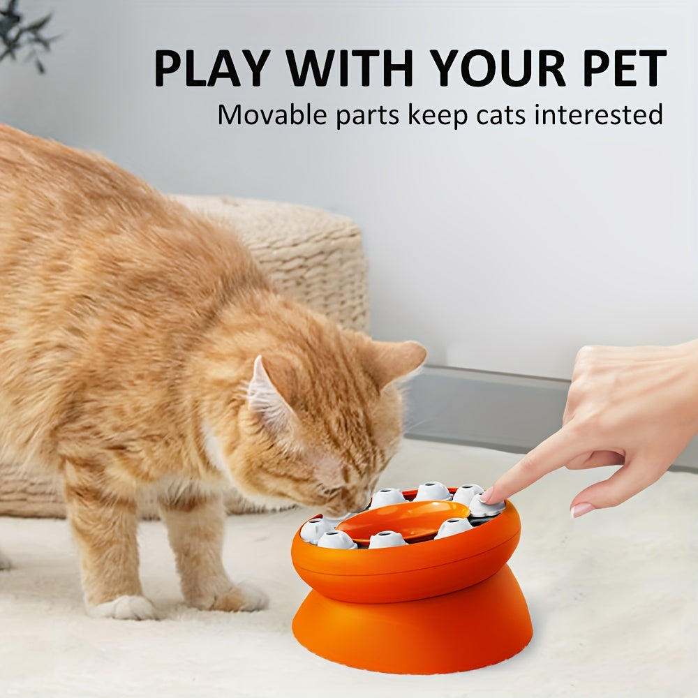 Interactive Puzzle For Cats Slow Food Dispenser