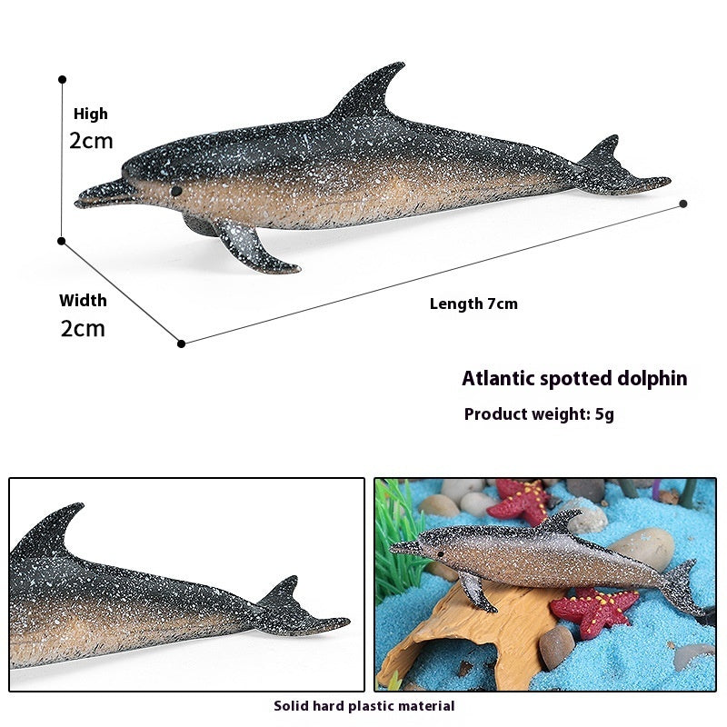 Simulation Marine Animal Model Children's Cognitive Toy