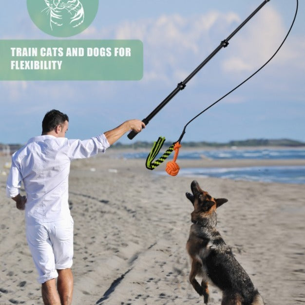 Retractable Funny Dog Stick Pet Training Rod