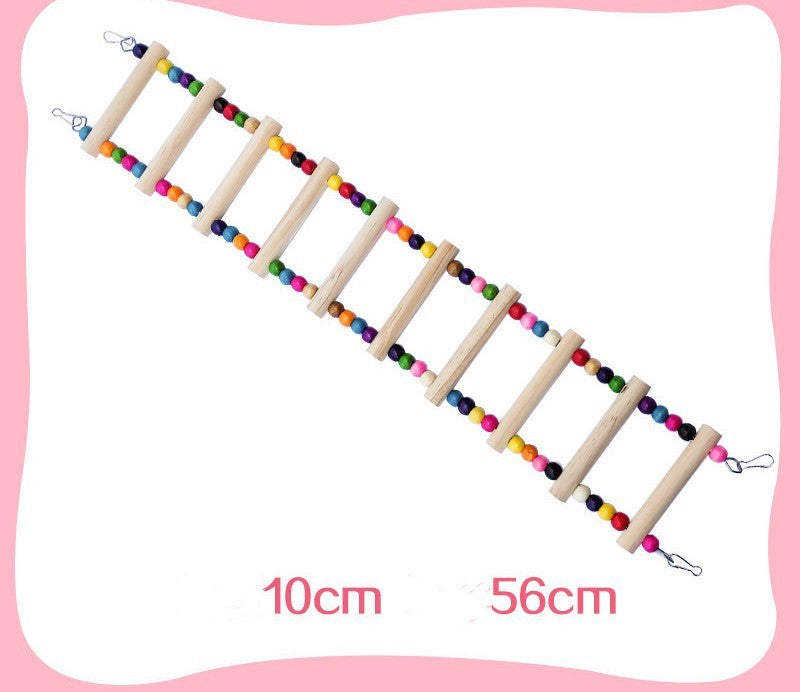 Parrot Swing Ring Aerial Ladder Climbing Ladder