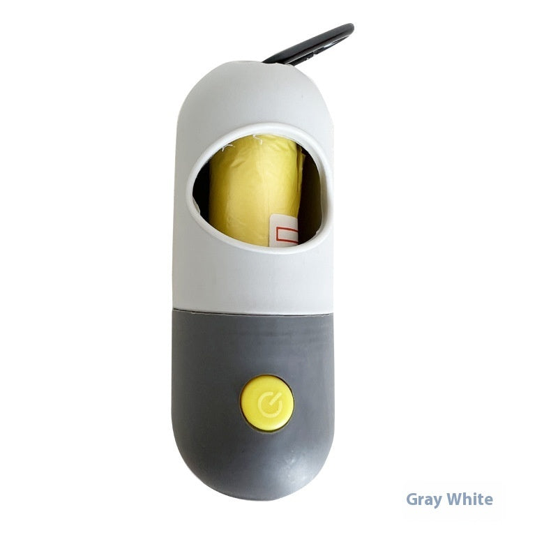 Led Light Pet Waste Bag Dispenser For Dogs Cats