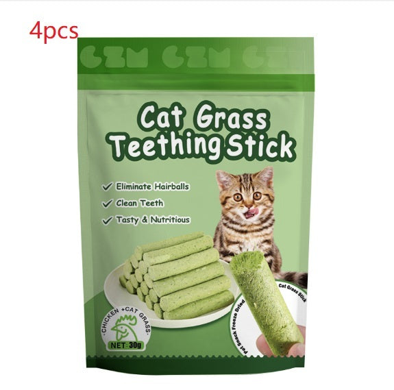 Cat Snacks Freeze Dried Cat Grass Sticks
