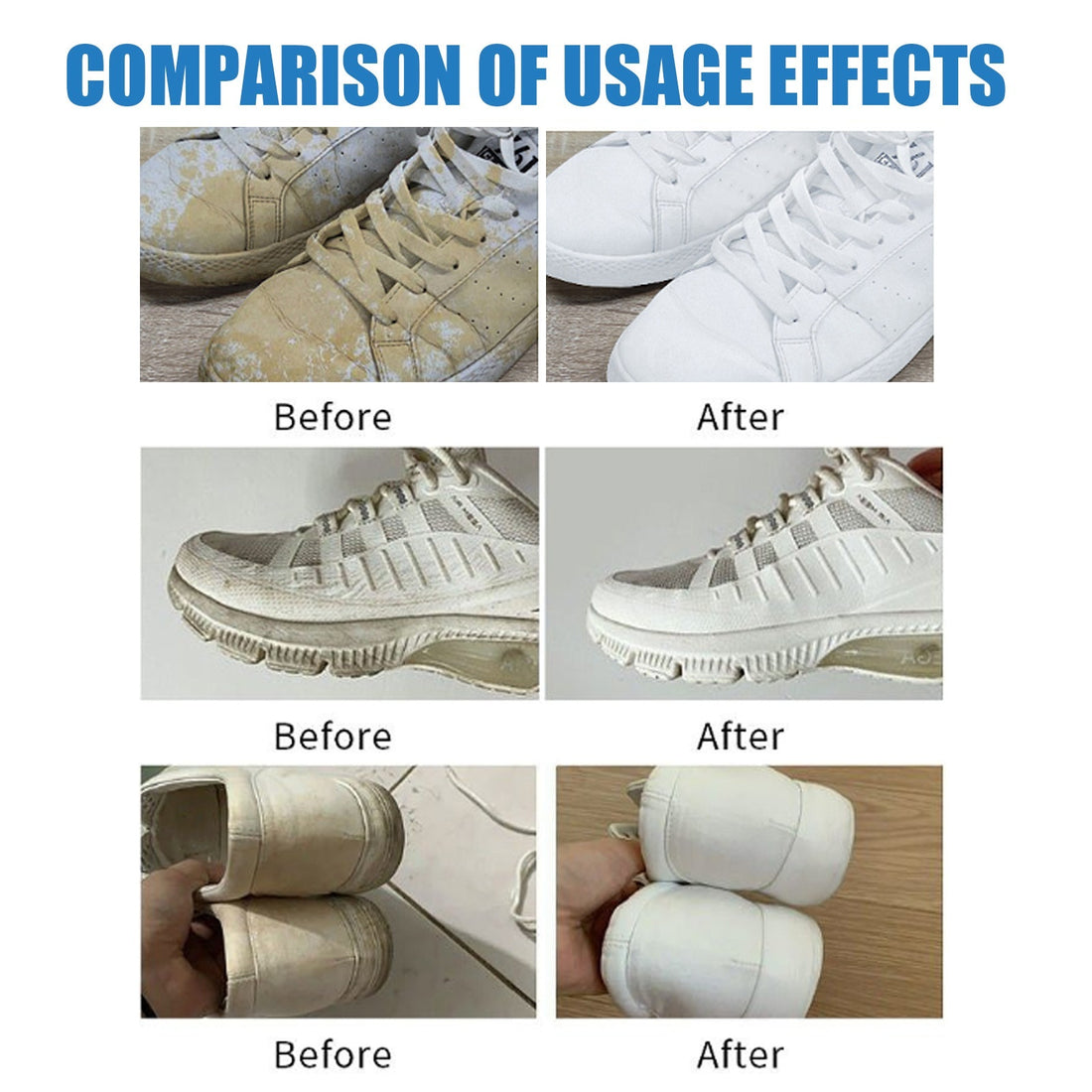 Multifunctional Anti-yellow Cleaner White Shoes Stain Removal