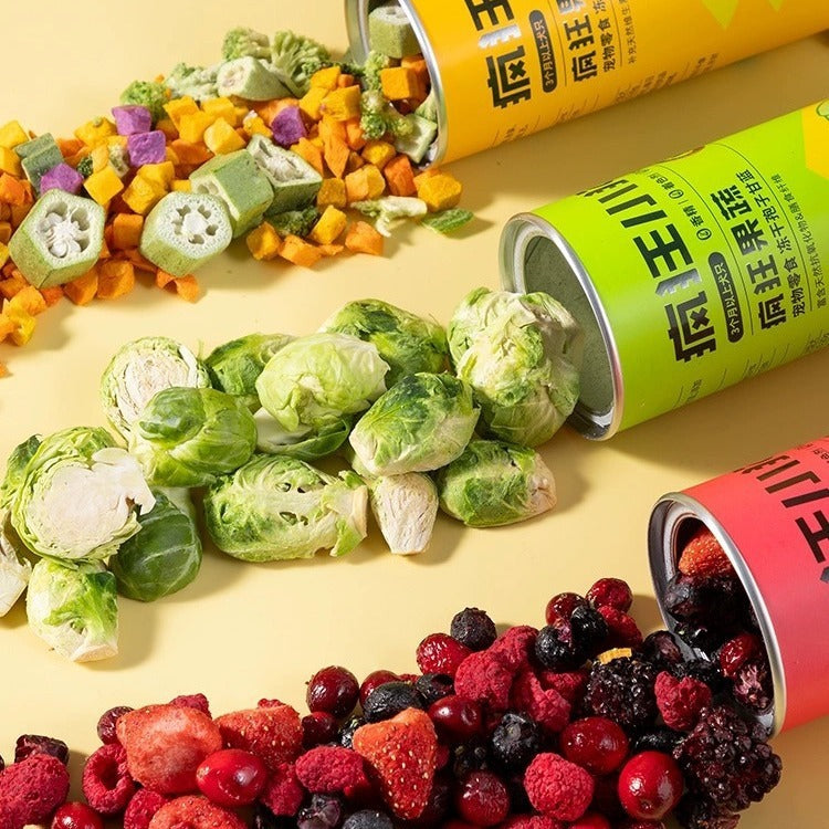 Pet Snacks Freeze-dried Mixed Vegetables 50g