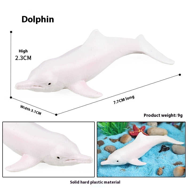 Simulation Marine Animal Model Children's Cognitive Toy