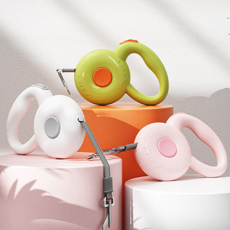 Retractable Pet Leash Reflective Rope