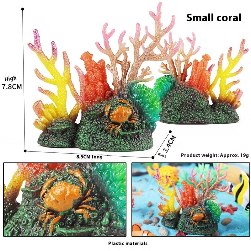 Simulation Marine Animal Model Children's Cognitive Toy