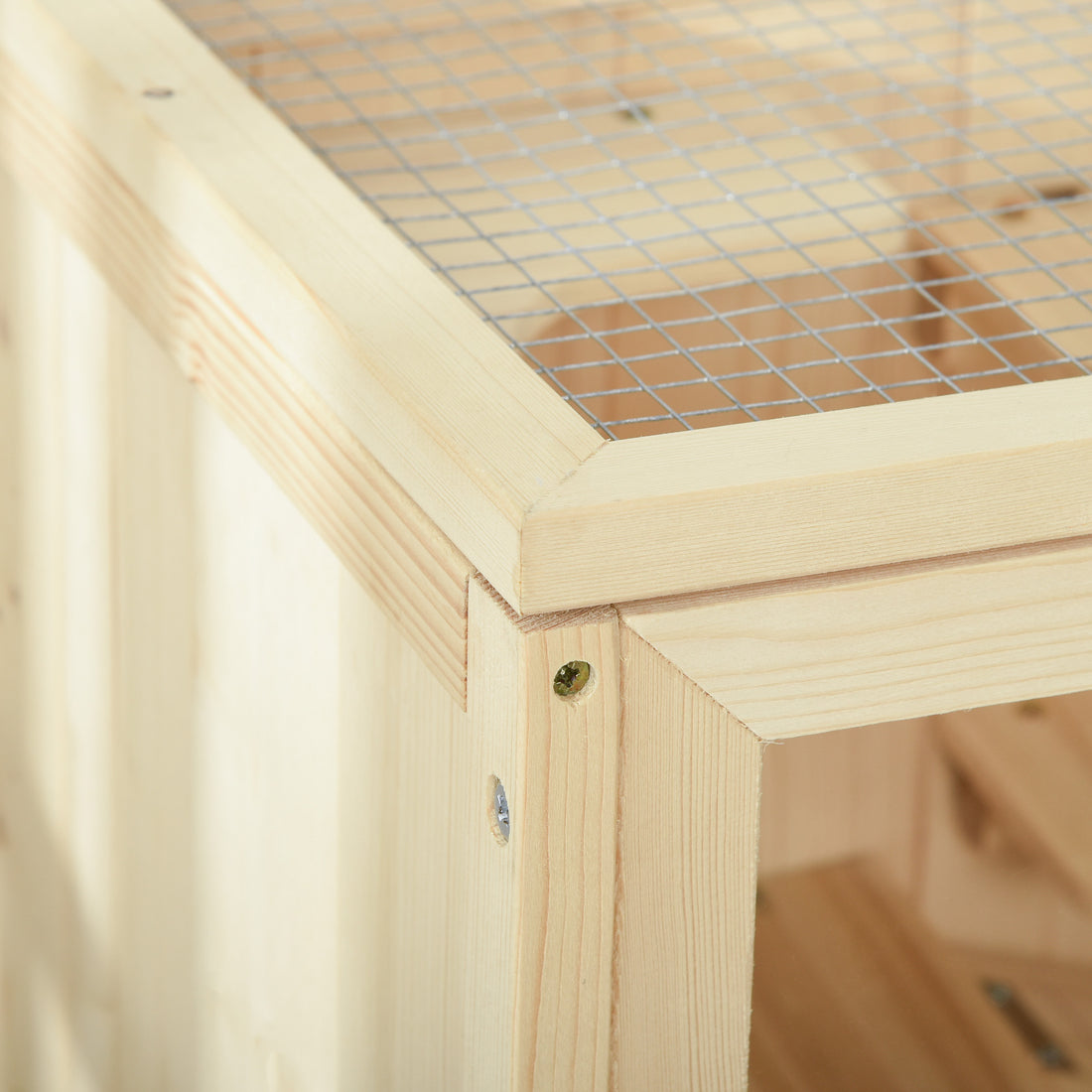 3-Tier Hamster Cage Mice and Rat Cage Small Animals Hutch with Openable Top