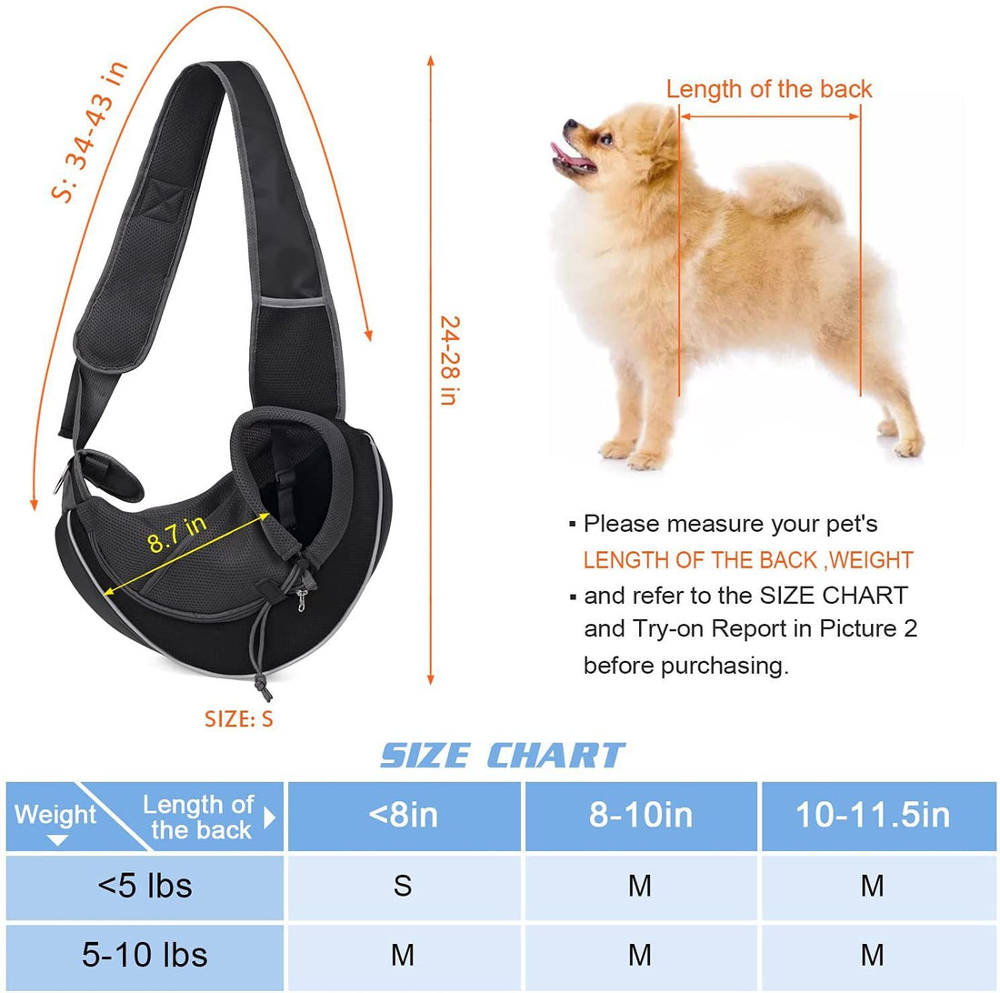 Women Outdoor Portable Crossbody Bag For Dogs Cats