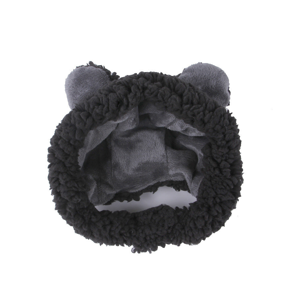 Curly Hair Pet Hat Cat Funny Dress Up